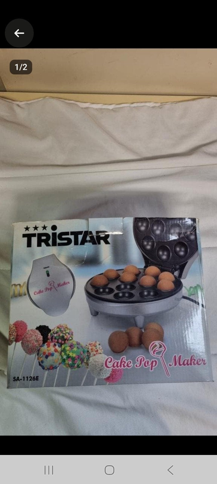 Tristar Cake Pop Maker - Zo goed als nieuw!, Ophalen of Verzenden, Gebruikt