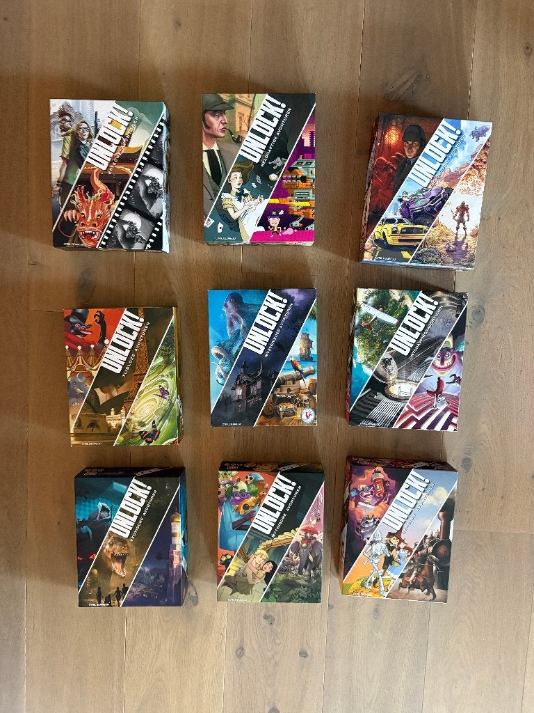 Unlock! escape room spellen, Een of twee spelers, Ophalen of Verzenden, Zo goed als nieuw, Space Cowboys