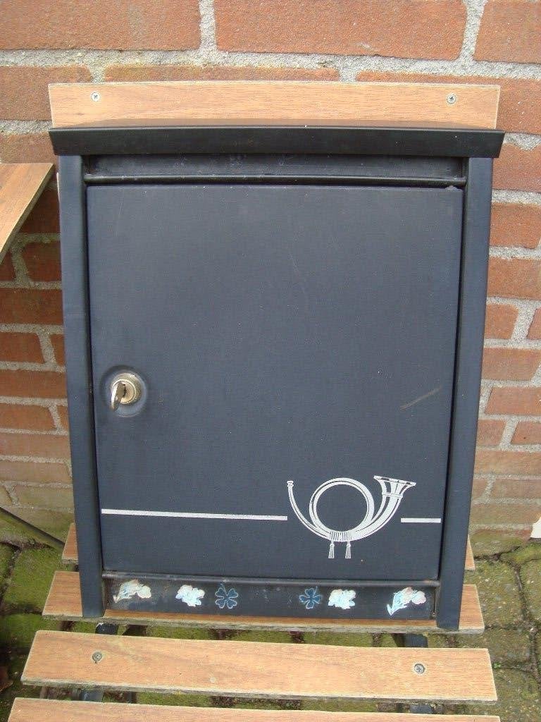 Brievenbus brabantia, Tuin en Terras, Brievenbussen, Ophalen of Verzenden, Gebruikt, IJzer, Wandbrievenbus