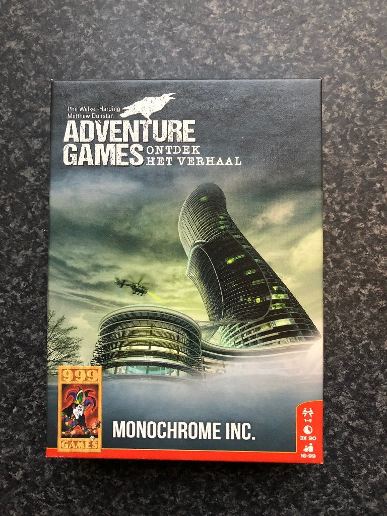 Adventure Games Onderzoeksinstelling Monochrome, Verzenden, Zo goed als nieuw, 999-games