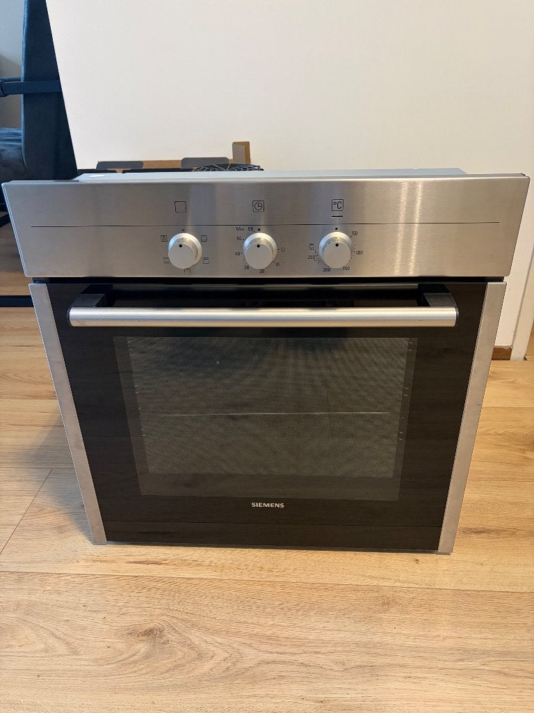 Siemens inbouw oven RVS- goed staat, Witgoed en Apparatuur, Ovens, Ophalen, Gebruikt, Oven, Hete lucht