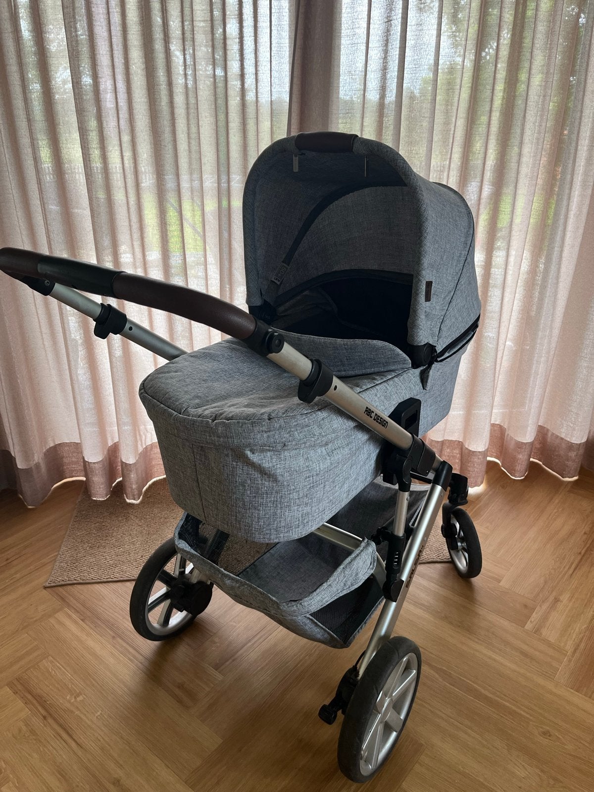 Wandelwagen | ABC Design Salsa 4, Gebruikt, Combiwagen, Met reiswieg, Ophalen