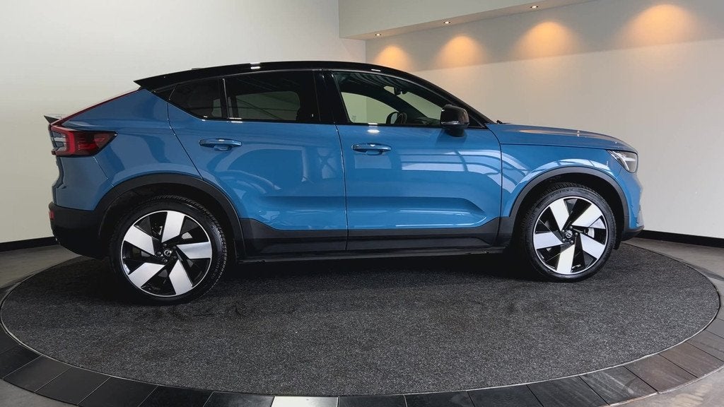 Volvo C40 Recharge Twin Intro Edition 78 kWh | panoramadak |, Stof, Huisgarantie, Met garantie (alle), Origineel Nederlands