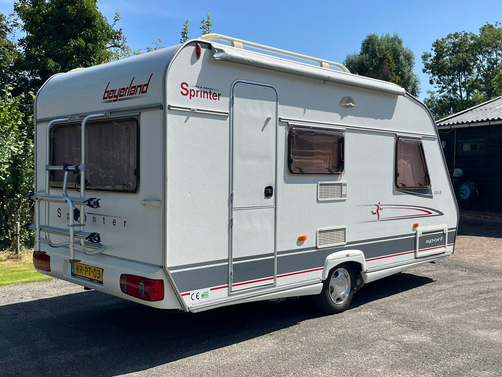 Beyerland Sprinter Sport 420LB! Dorema Tent+Luifel / Mover, Luifel, Frans bed, Treinzit, 750 - 1000 kg