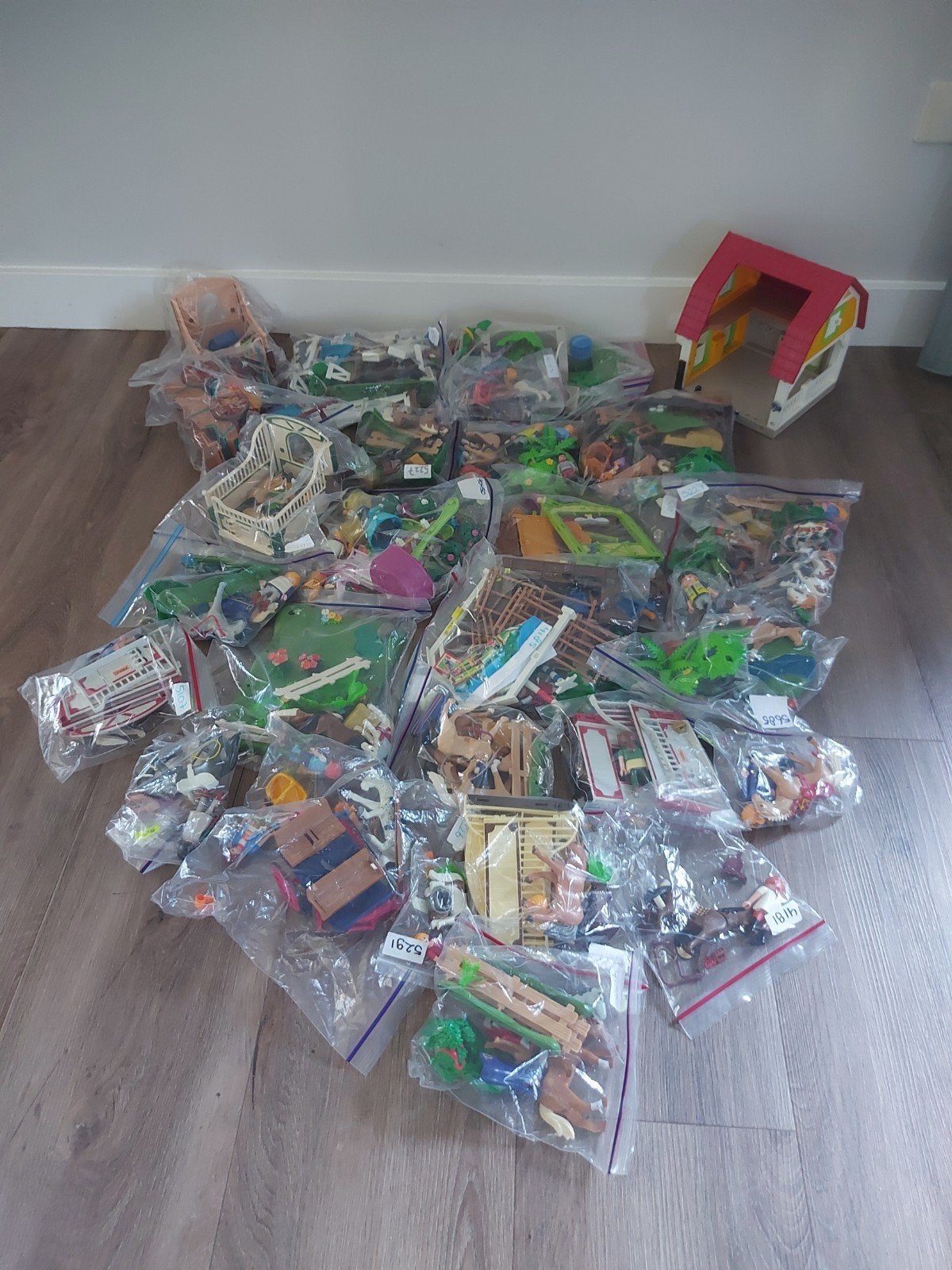 Mega paarden partij playmobil, Complete set, Overige typen, Ophalen of Verzenden, Zo goed als nieuw