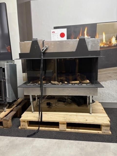 Bellfires View Bell Medium, concentrische gashaard, Ophalen, Inbouwhaard, Gashaard