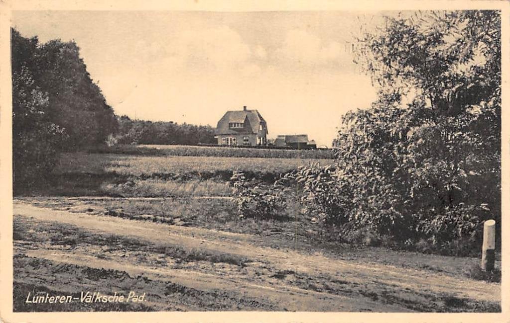 Lunteren Valcksepad Veluwe, Ophalen of Verzenden, 1940 tot 1960, Gelopen, Gelderland
