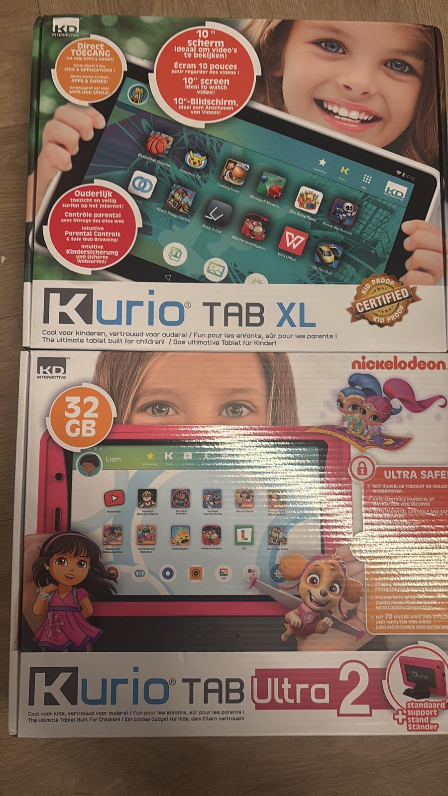 Partij 391 stuks Kinder Tablet Tablets 7 en 10 inch NIEUW, Diversen, Ophalen