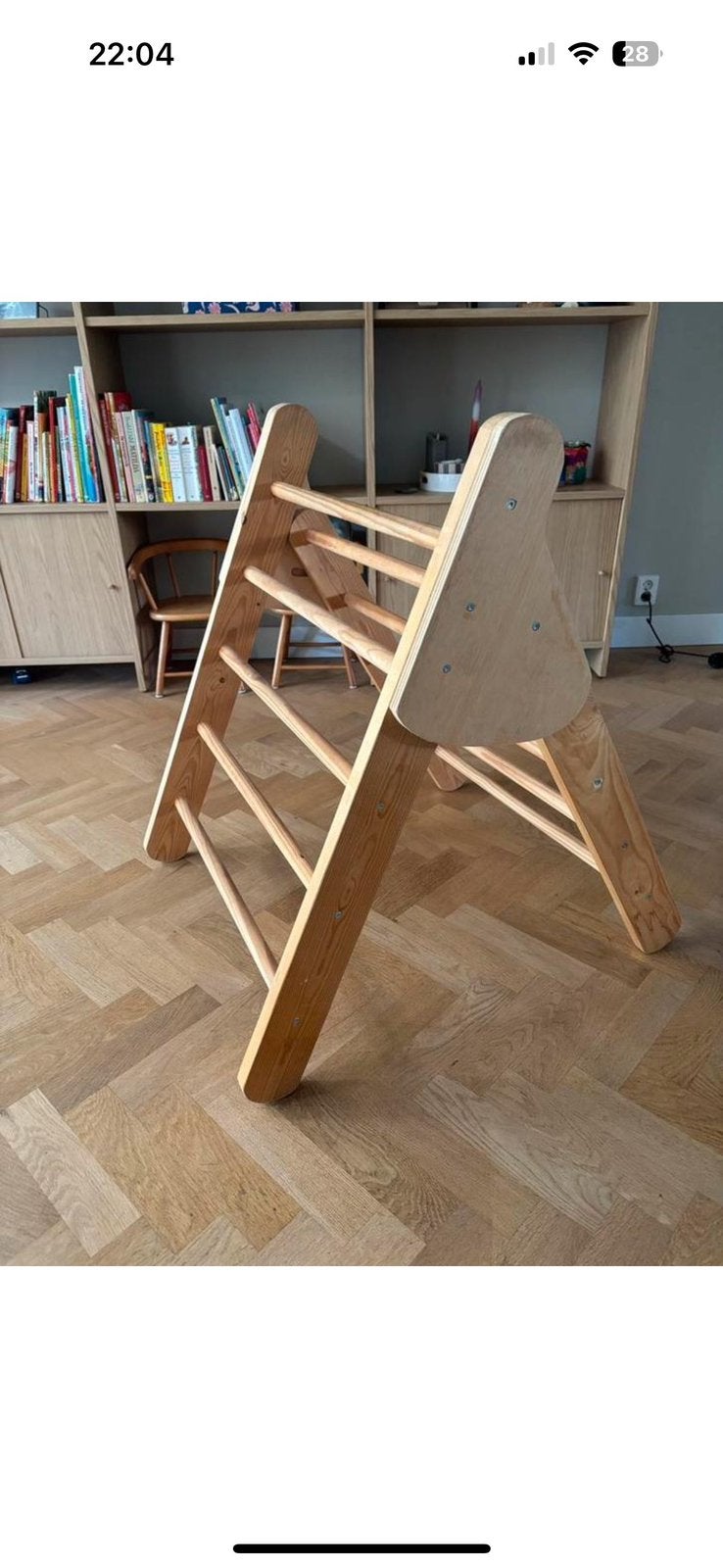 Mooie houten Pikler klimrek, Ophalen, Zo goed als nieuw, Jongen of Meisje