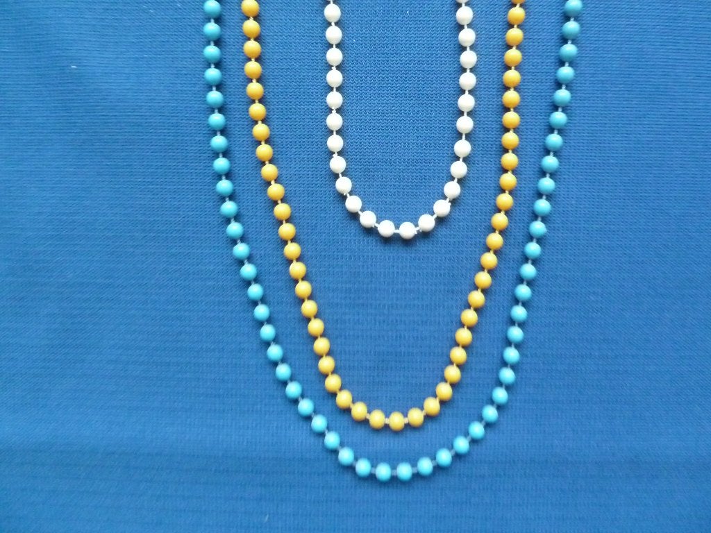 3 kleuren ketting nieuw, Ophalen of Verzenden, Nieuw, Overige materialen