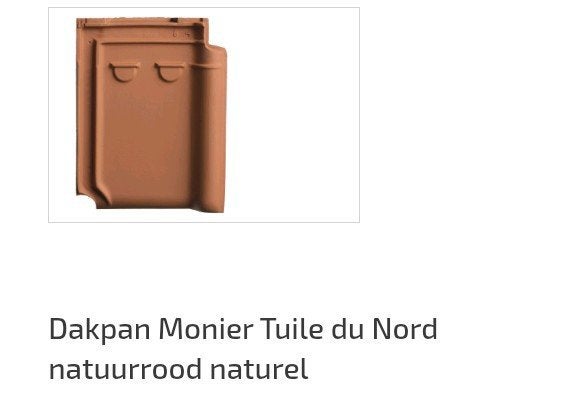 Tuile du Nord Monier, Ophalen of Verzenden, Nieuw, Overige typen