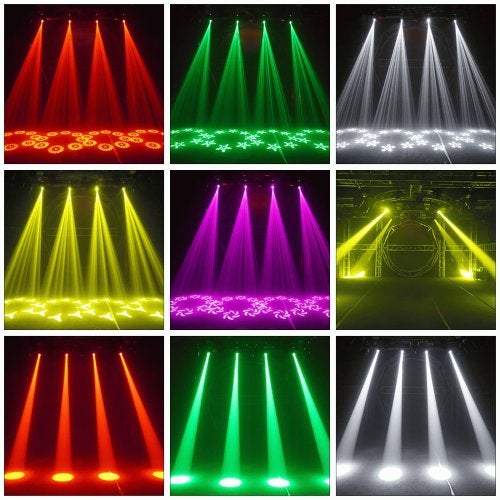 DJLicht 130W Beam movinghead met 9 gobo's, Geluidgestuurd, ., Nieuw, Ophalen of Verzenden