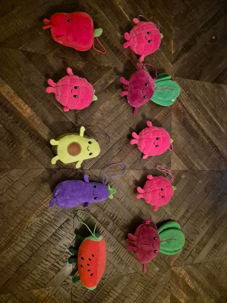 Leuke Groente en Fruit Knuffels - Diverse Soorten, Ophalen of Verzenden, Nieuw, Jongen of Meisje