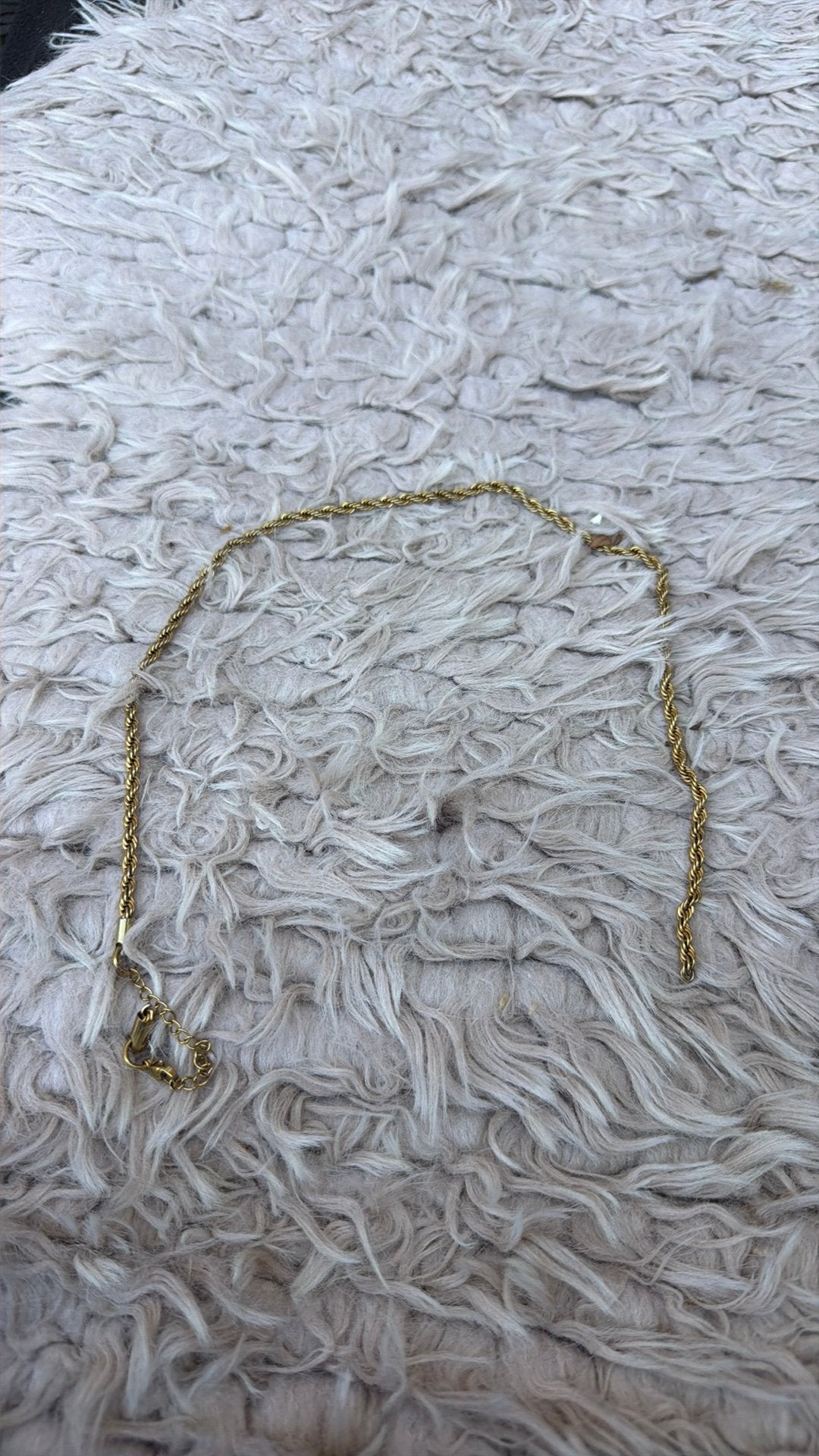 Goude kettin, Sieraden, Tassen en Uiterlijk, Enkelbandjes en Enkelkettinkjes, Ophalen, Zo goed als nieuw, Goud