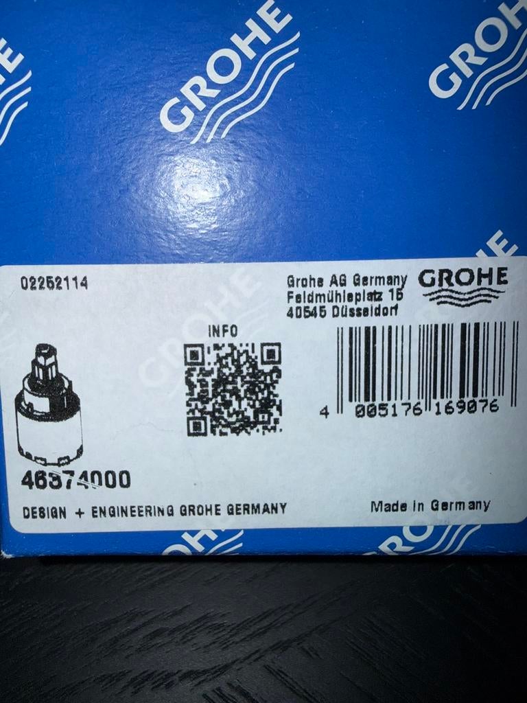 Nieuwe Grohe Cartouche zie de foto voor het nummer mengkraan, Ophalen of Verzenden, Zo goed als nieuw, Douche