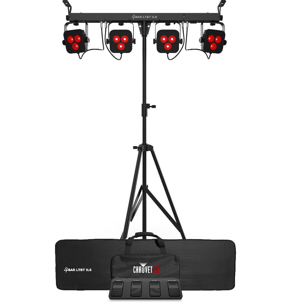 Chauvet DJ 4Bar LTBT ILS LED Par Bar Verlichtingssysteem, Geluidgestuurd, ., Nieuw, Ophalen of Verzenden