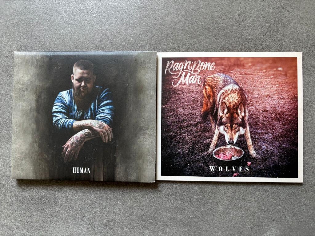 Rag 'N' Bone Man 2x - Wolves EP & Human. Leuke cd's prima, Ophalen of Verzenden, Zo goed als nieuw