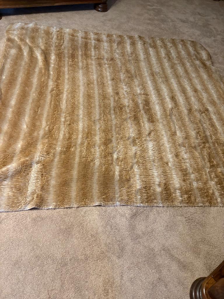 Vintage Sprei, Gebruikt, Bruin, Overige typen, Tweepersoons