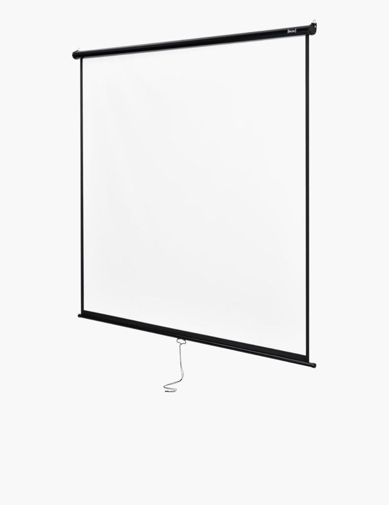 Nieuw Projectiescherm 203x203cm nog in verpakking, Audio, Tv en Foto, Projectieschermen, Ophalen, Handmatig, Nieuw