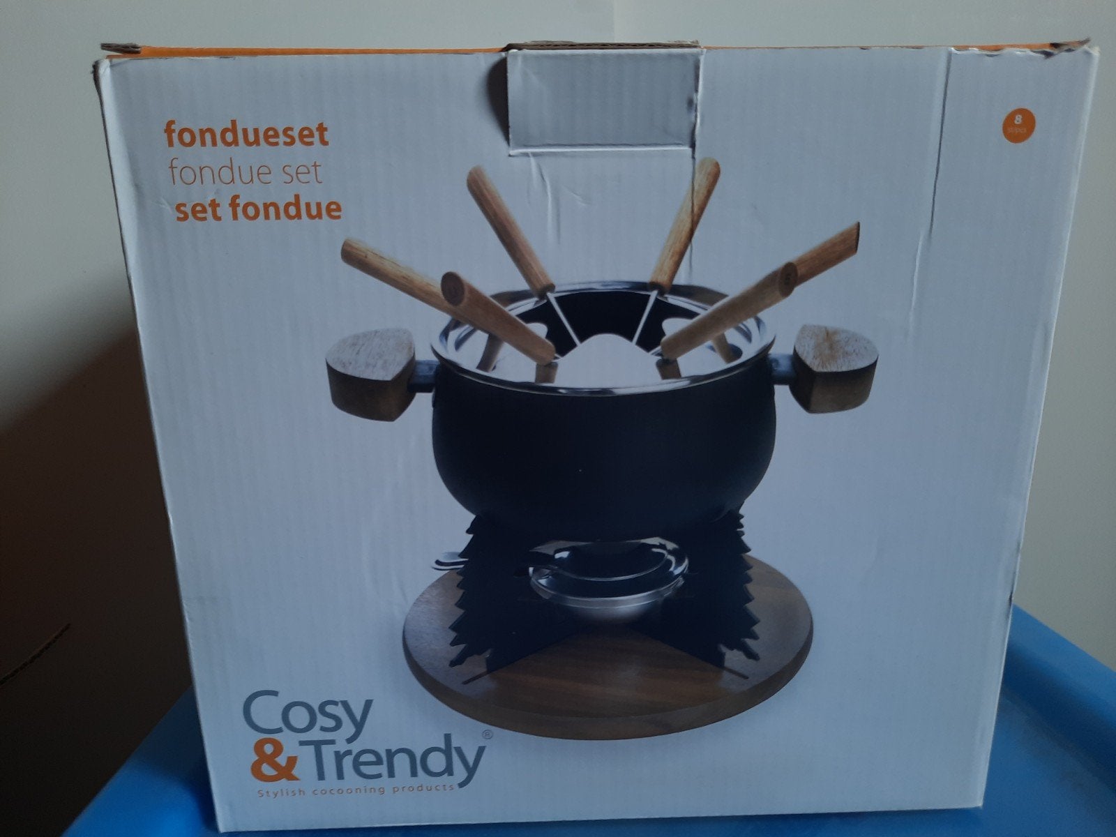 Nieuwe Cosy & Trendy Fondueset in doos, Ophalen of Verzenden, Nieuw, Brander, Fondueset