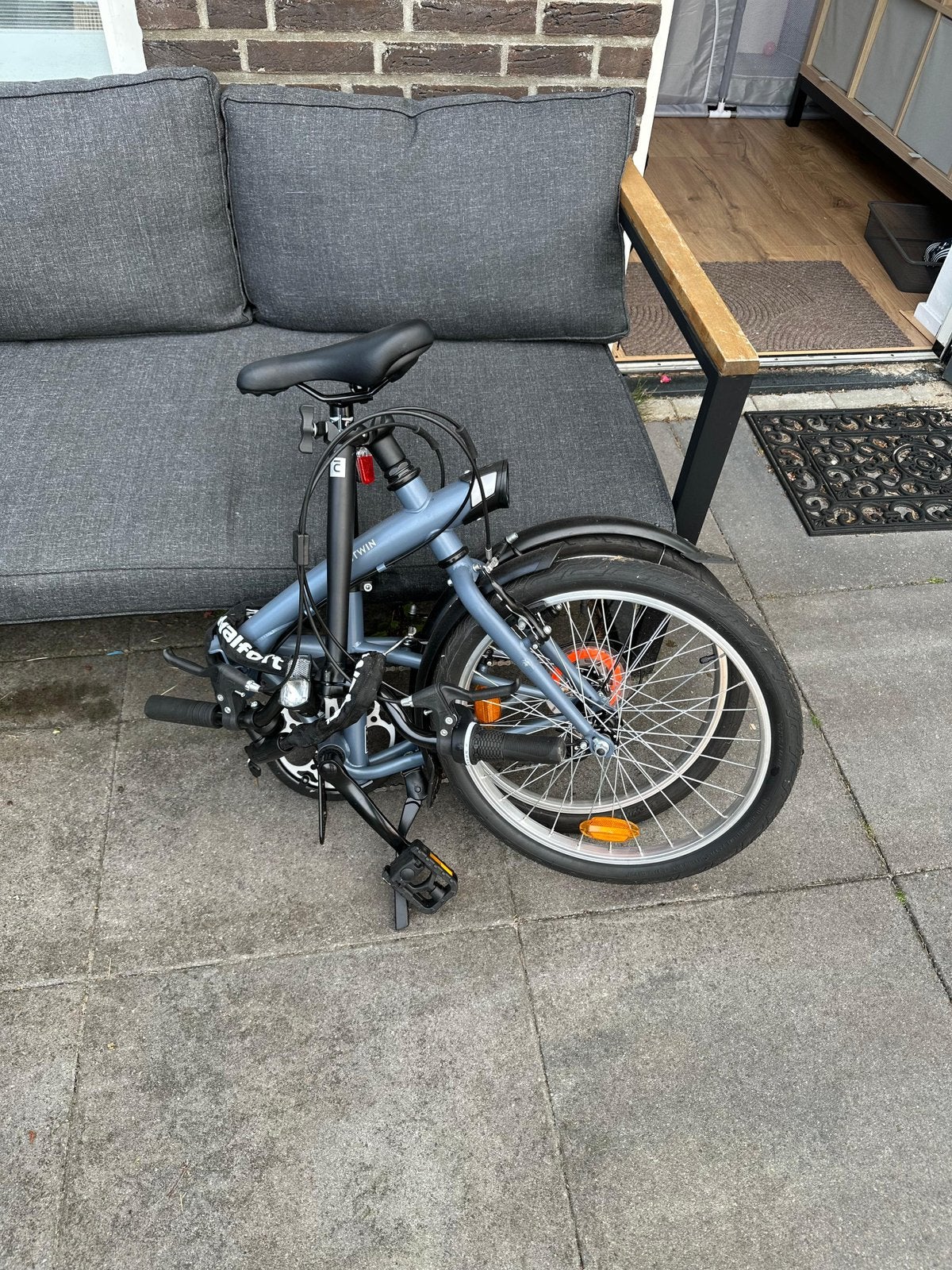 Vouwfiets van BTWIN, Ophalen, Zo goed als nieuw, 20 inch of meer