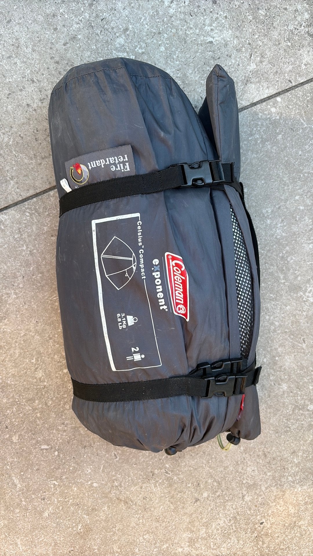 Coleman exponent 2persoons tent, Ophalen of Verzenden, Gebruikt, Tot en met 2