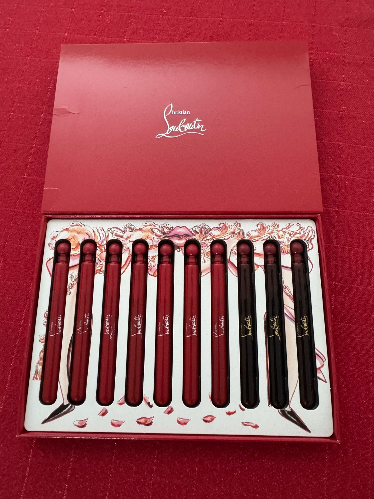 Christian Louboutin Parfum Set - 10 Miniatuur Geuren, Ophalen of Verzenden, Nieuw