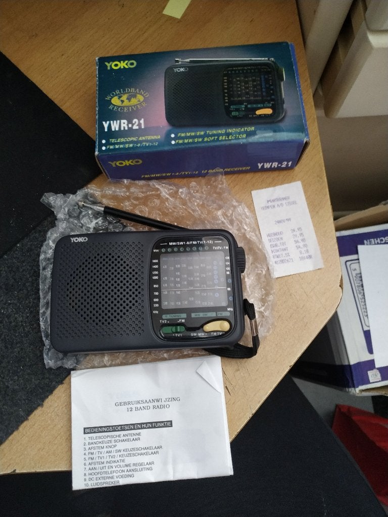 YOKO WORLDBAND RECEIVER YWR-21, Ophalen of Verzenden, Nieuw, Wereldontvanger