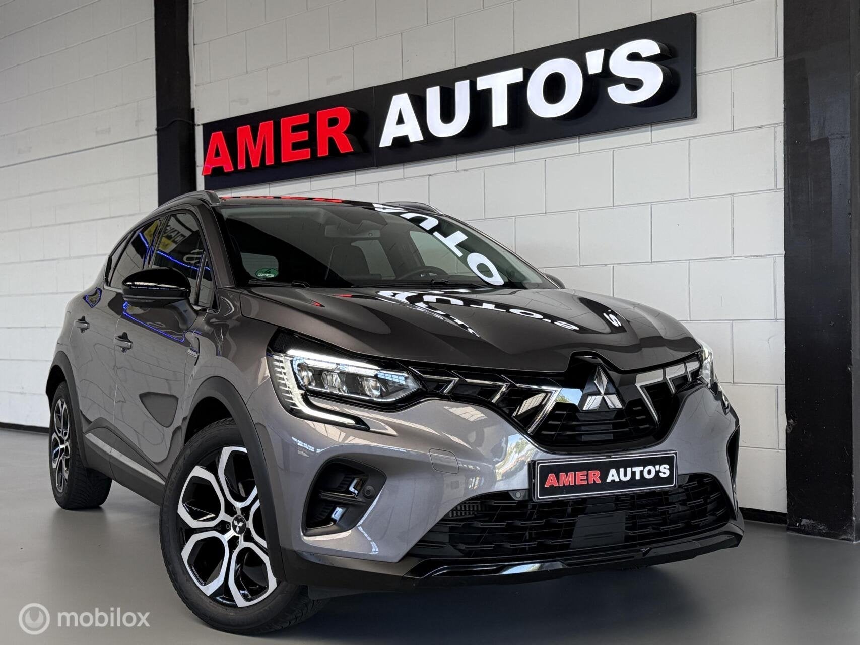 Mitsubishi ASX 1.3 DI-T 7DCT Instyle/BOM vol/1e eign/Camera, Auto's, Dealer onderhouden, Zwart, 4 cilinders, Leder en Stof