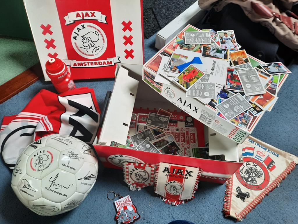 Ajax spullen, Verzamelen, Ophalen, Gebruikt, Ajax, Overige typen