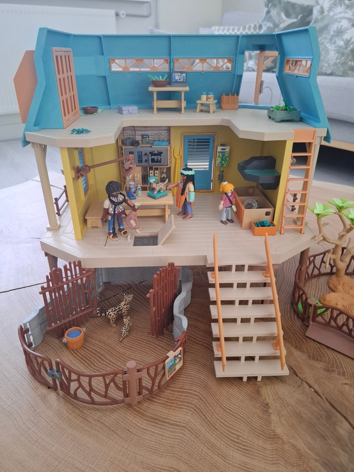 Playmobil Wiltopia dierenverzorgingscentrum 71007, Kinderen en Baby's, Speelgoed | Poppenhuizen, Ophalen, Gebruikt