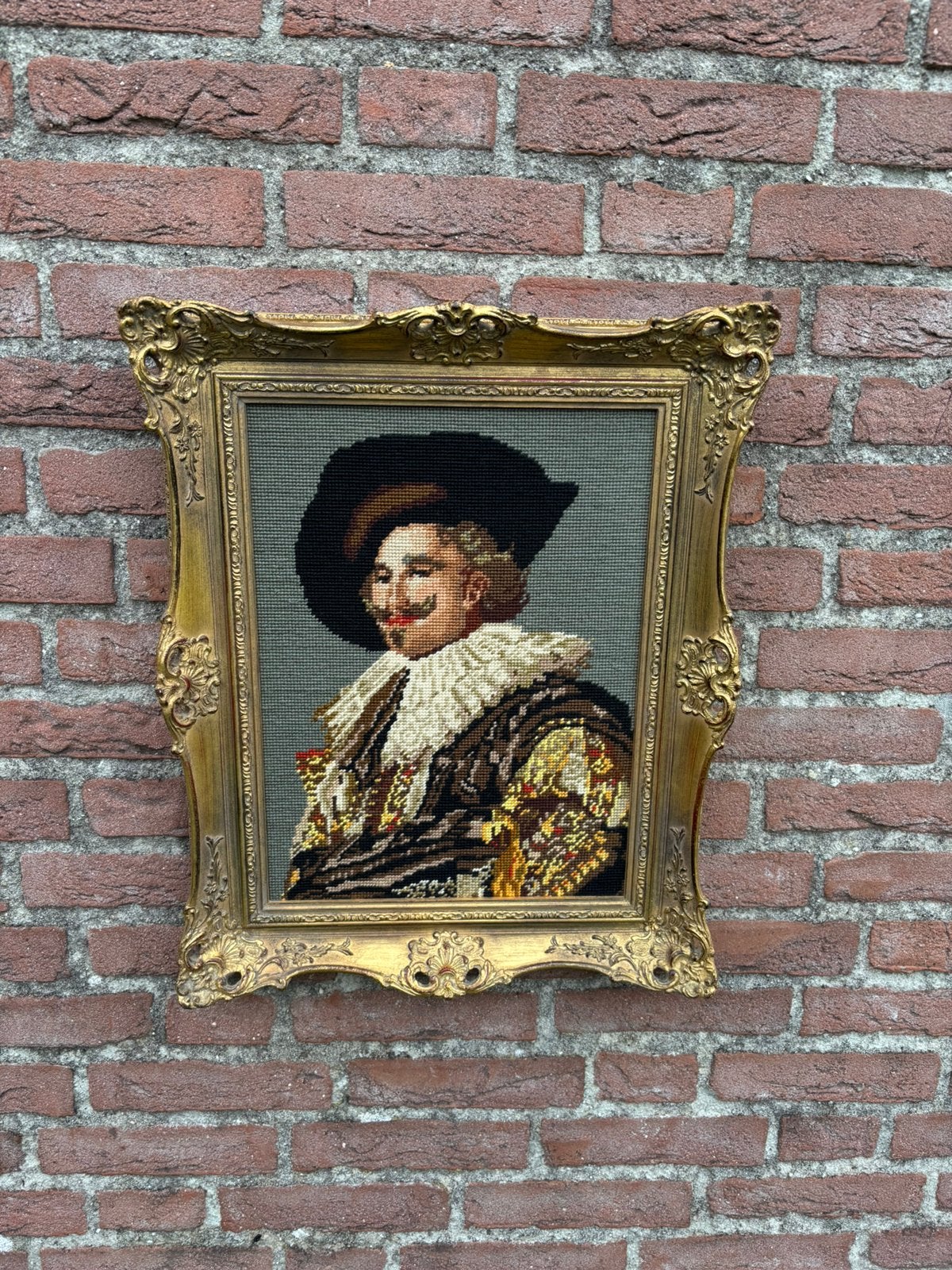 Vintage barok rococo stijl houten gouden lijst, Ophalen of Verzenden, Handgemaakt