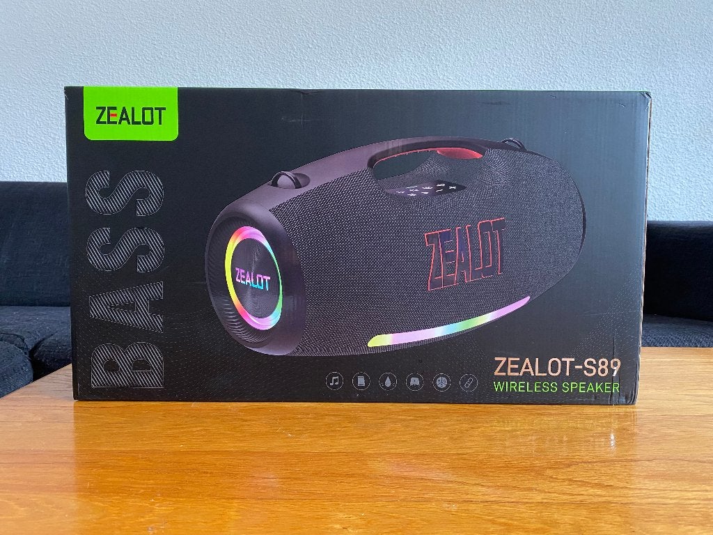 Zealot S89 Bluetooth Speaker – 250W - Krachtig geluid, Audio, Tv en Foto, Luidsprekers, Gebruikt, Draagbare speaker, 150 watt of meer
