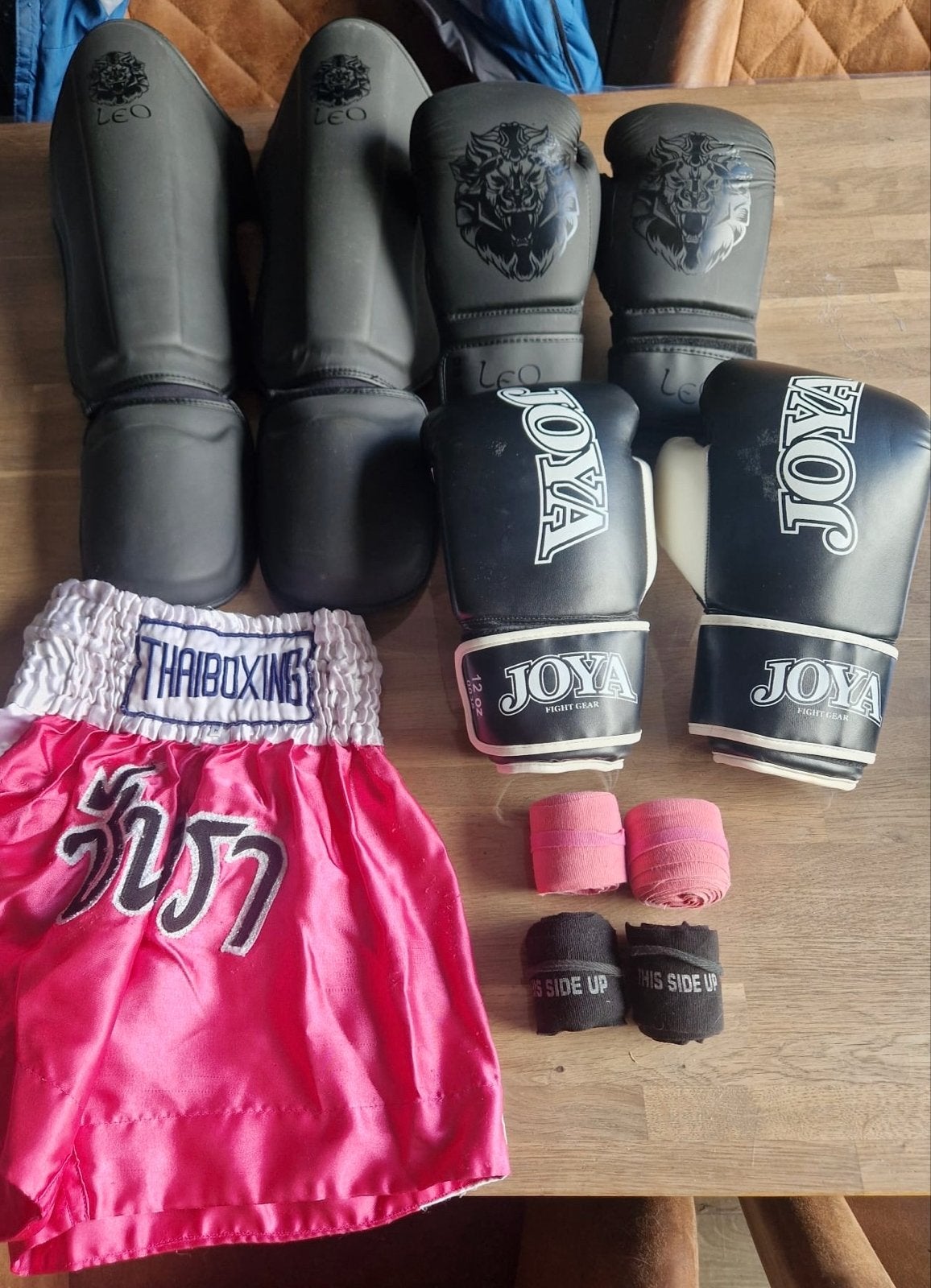 Kickboks spullen tiener, Overige, Vechtsportbescherming, Ophalen of Verzenden, Zo goed als nieuw