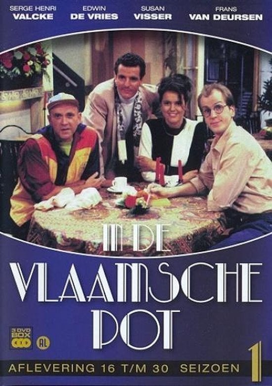 In De Vlaamsche Pot - Seizoen 1 / Deel 1 + Deel 2, Seizoen 1, Alle leeftijden, Zo goed als nieuw, Komedie