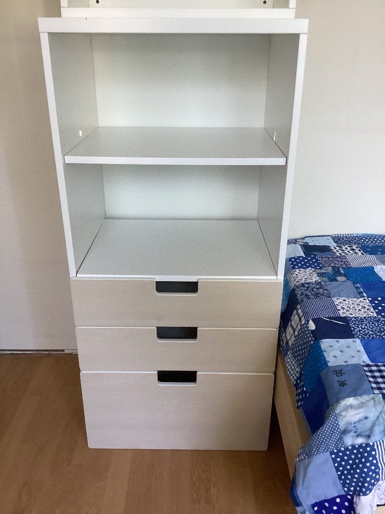 Kast, Ophalen, Zo goed als nieuw, 25 tot 50 cm, Met plank(en)