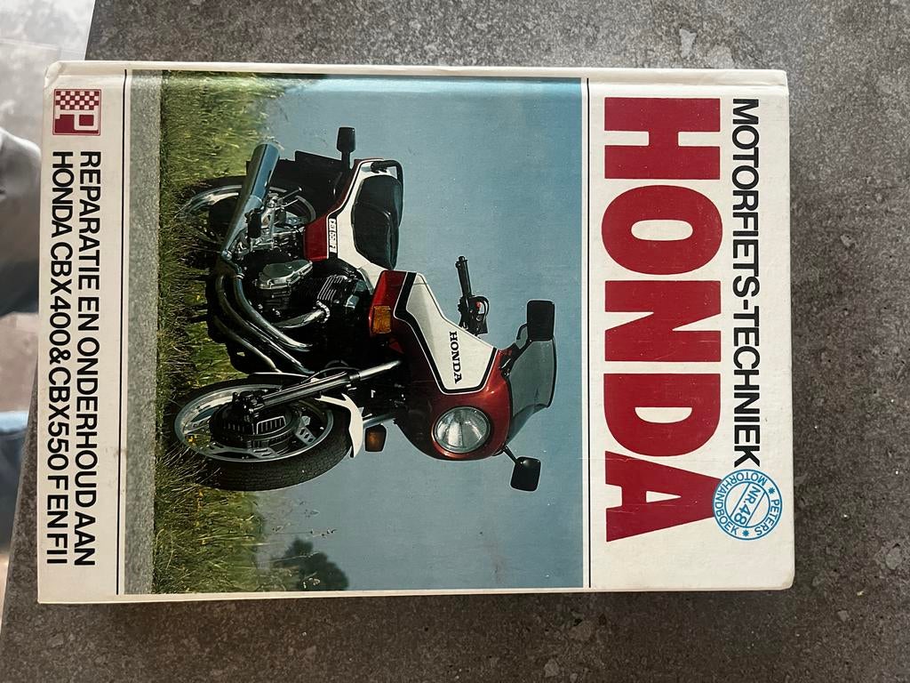 Honda CBX 400 & 550 werkplaats handboek, Ophalen of Verzenden, Honda