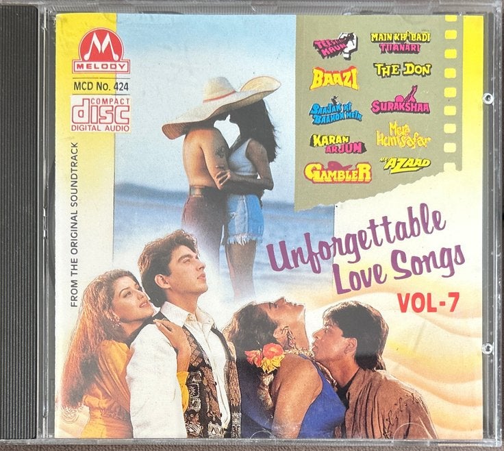Unforgettable Love Songs Vol-7 - Bollywood Soundtrack CD, Cd's en Dvd's, Bollywood, Ophalen of Verzenden, Gebruikt, Soundtrack