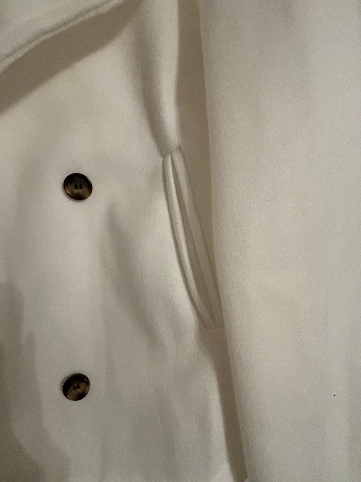 Witte korte jas van Zentaro The Label, Kleding | Dames, Jassen | Zomer, Ophalen of Verzenden, Zo goed als nieuw, Maat 38/40 (M)