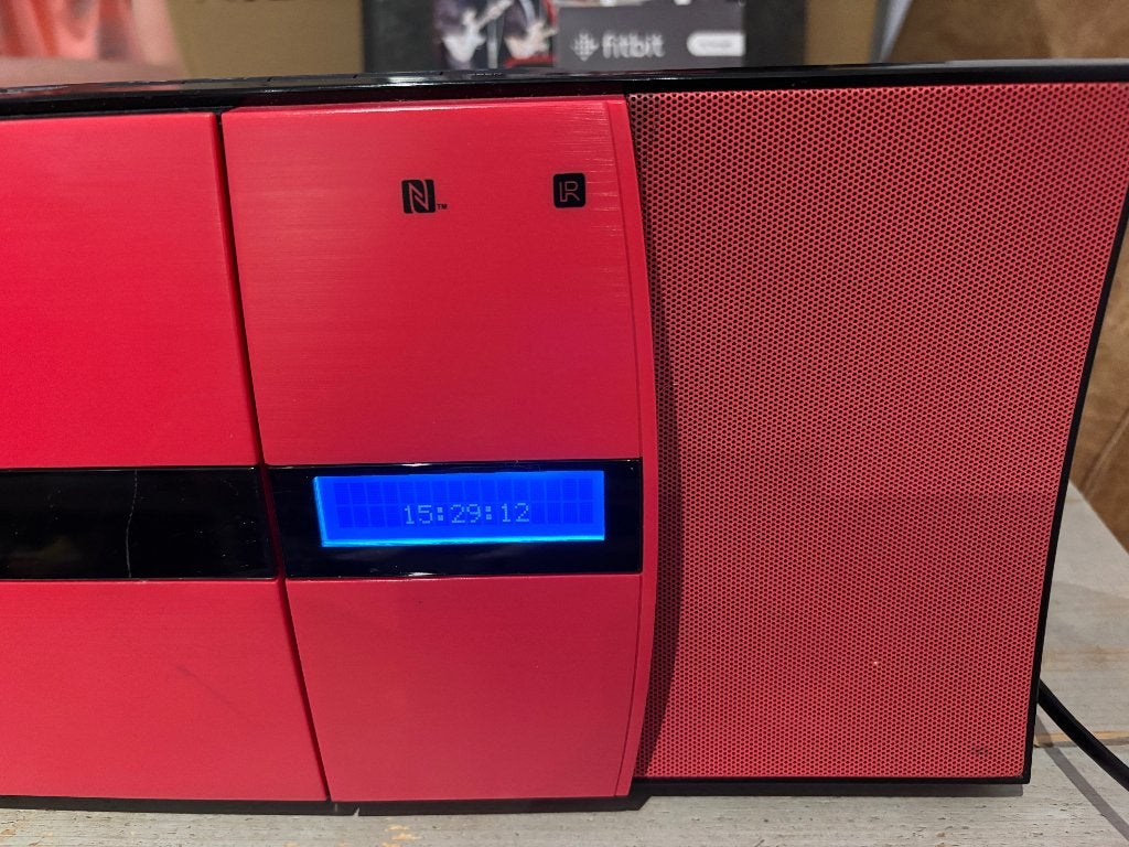 Stereo-installatie Auna V-20 DAB - rode uitvoering, Overige merken, Draagbaar, Gebruikt, Tuner of Radio