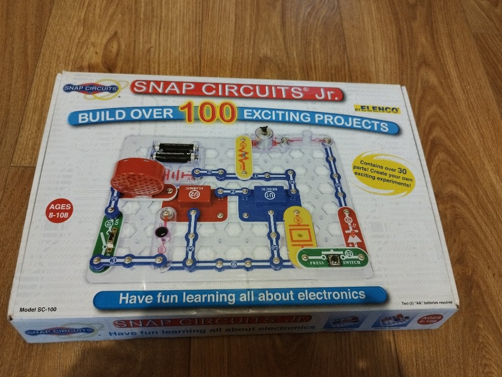 Snap Circuits junior, Ophalen of Verzenden, Zo goed als nieuw, Elektronica, Met licht