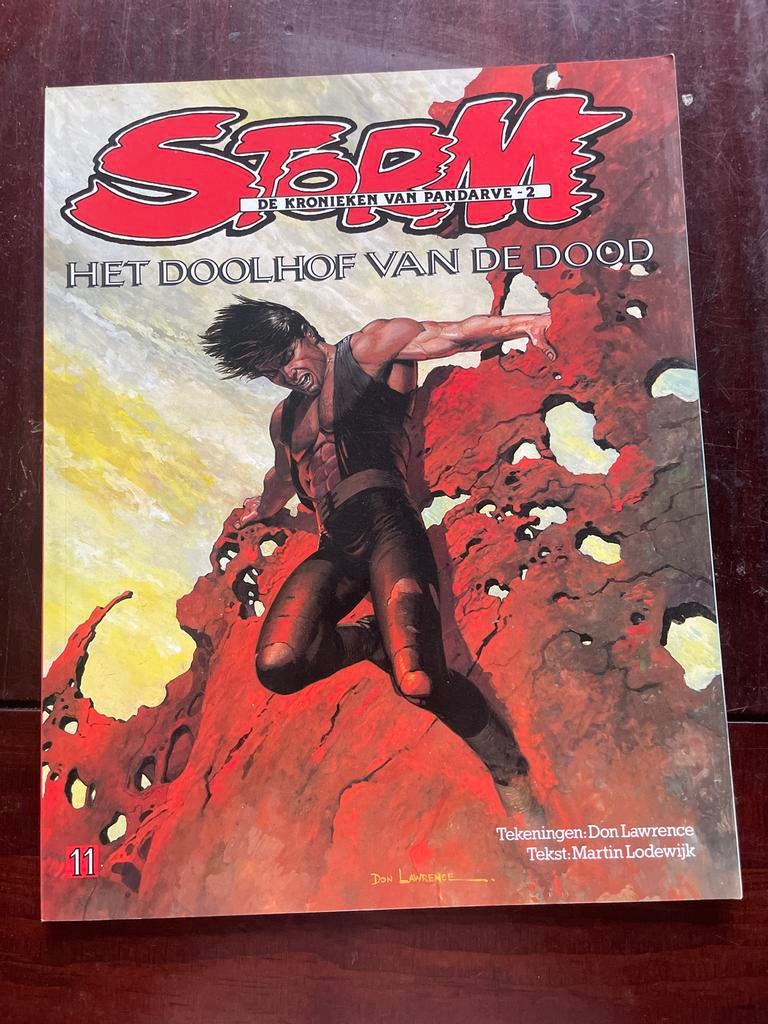 Storm: Het Doolhof van de Dood (De Kronieken van Pandarve), Eén stripboek, Ophalen, Gelezen