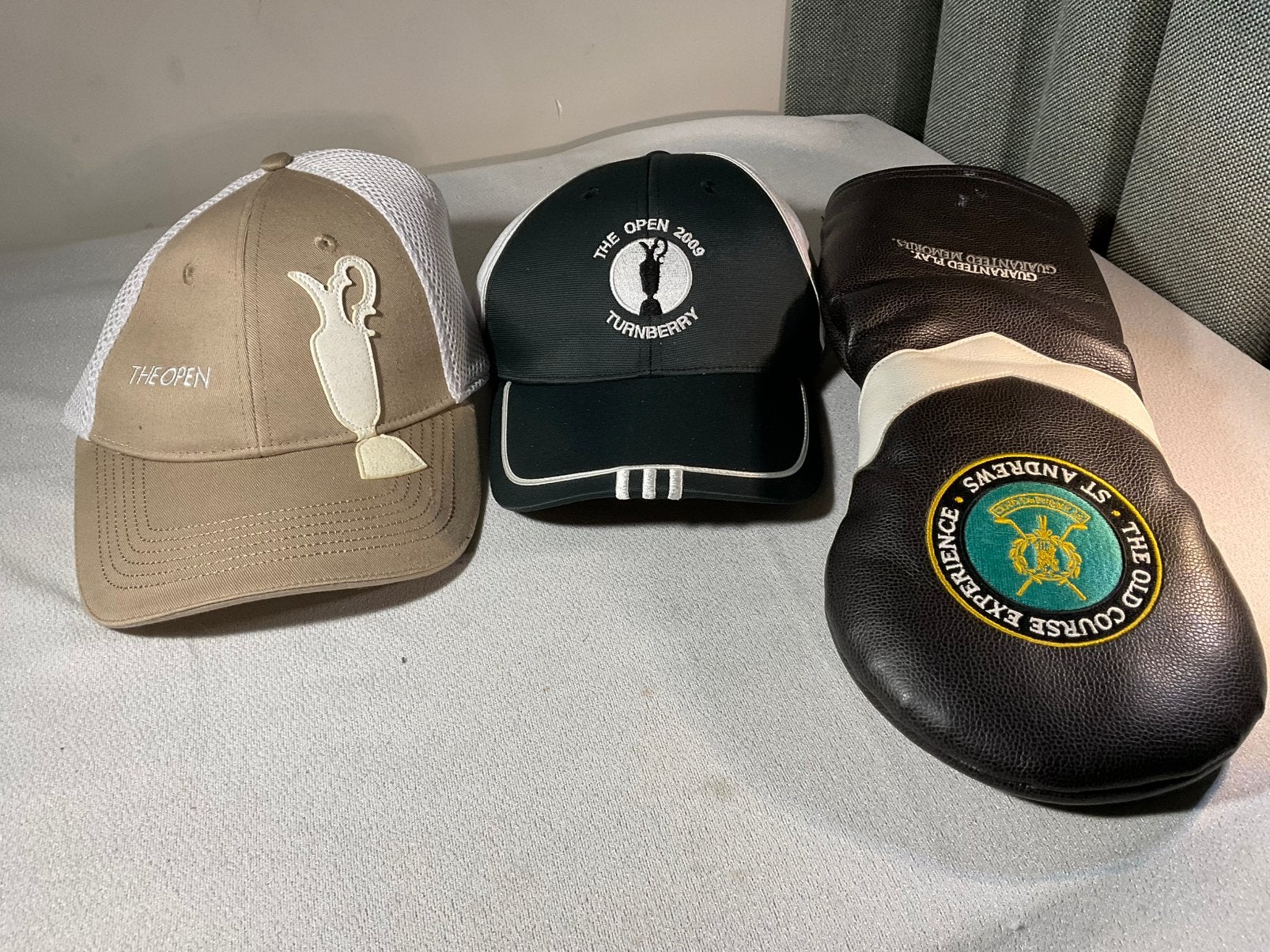 3 stuks items BRITISH OPEN GOLF, Sport en Fitness, Golf, Ophalen of Verzenden, Zo goed als nieuw
