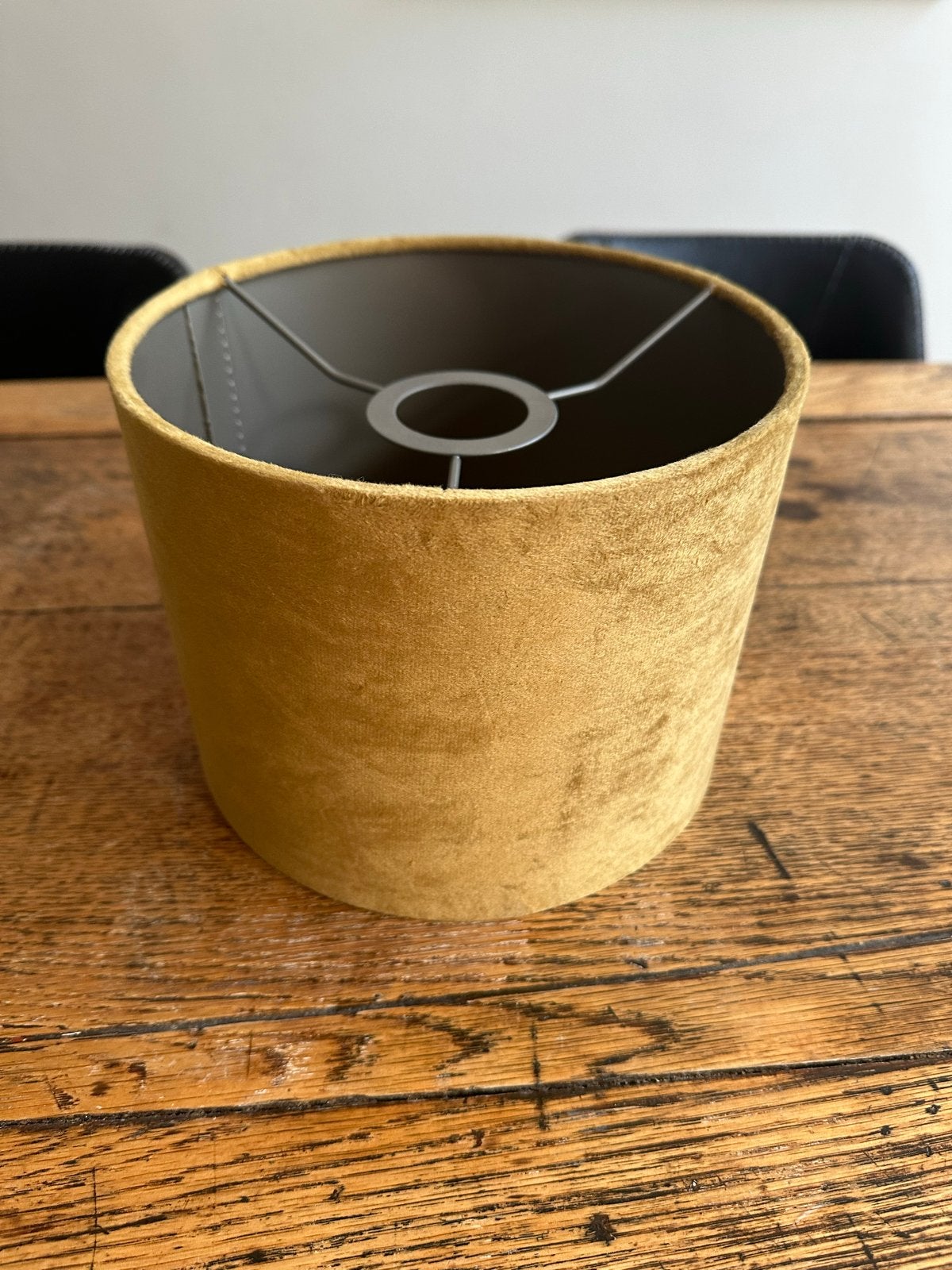 Lampenkap velours goud 20x15 cm Karwei, Ophalen, Geel, Textiel