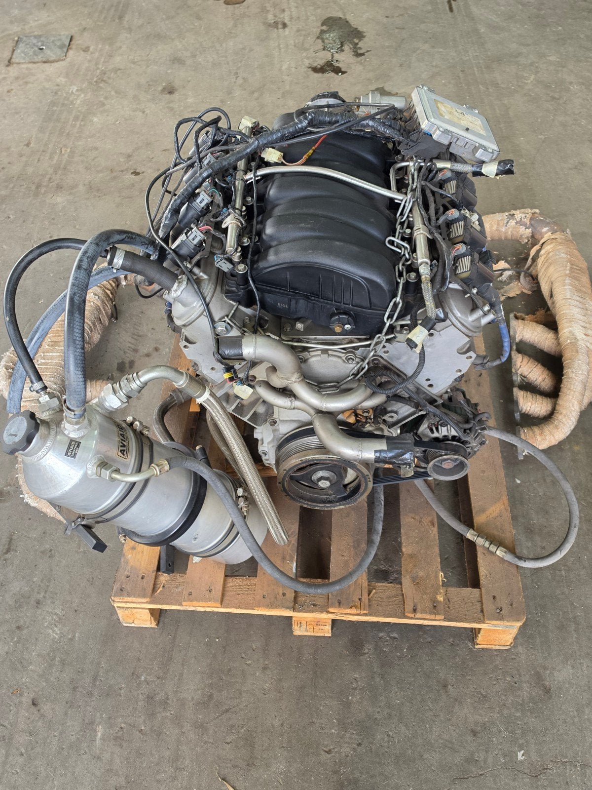 LS7 Dry Sump motor met computer 7Ltr Corvette, Ophalen