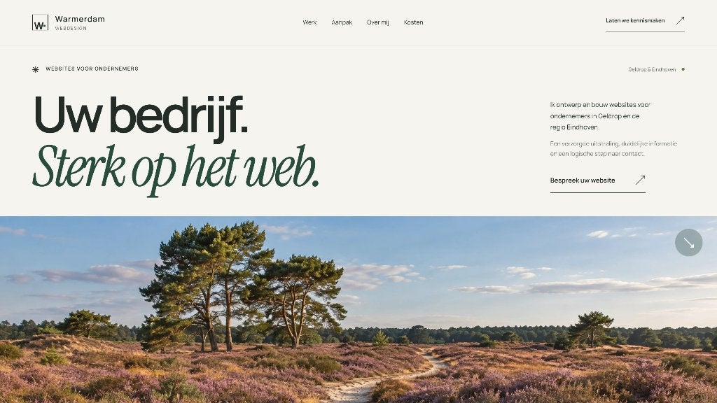 Website nodig? Je krijgt eerst 3 gratis ontwerpen, Diensten en Vakmensen, Webdesign