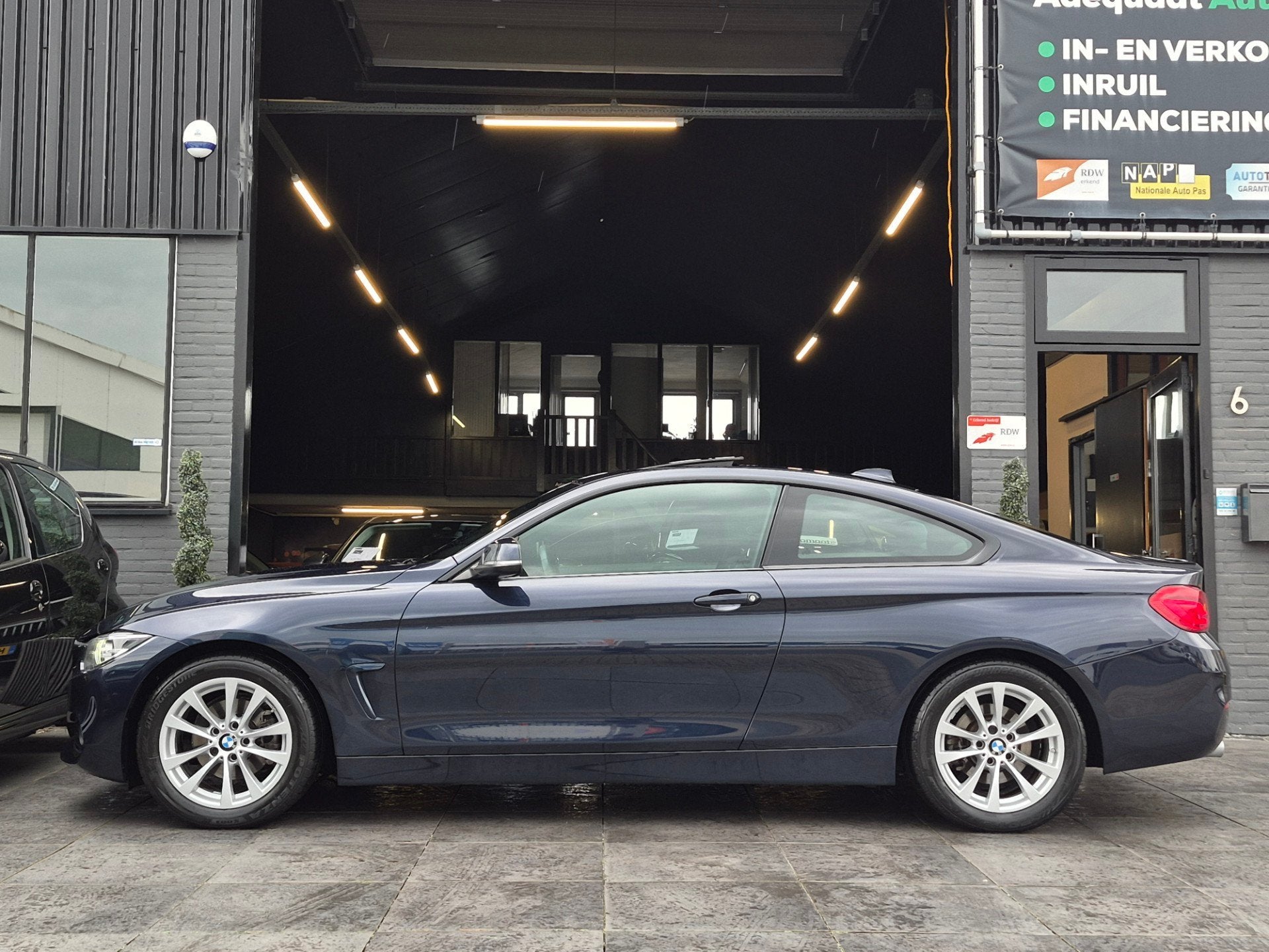 BMW 4-serie Coupé 418i|AUT|1e eig|NAP|Schuifdak|PDC|Cruise, Automaat, Gebruikt, 4-Serie, Met garantie (alle)