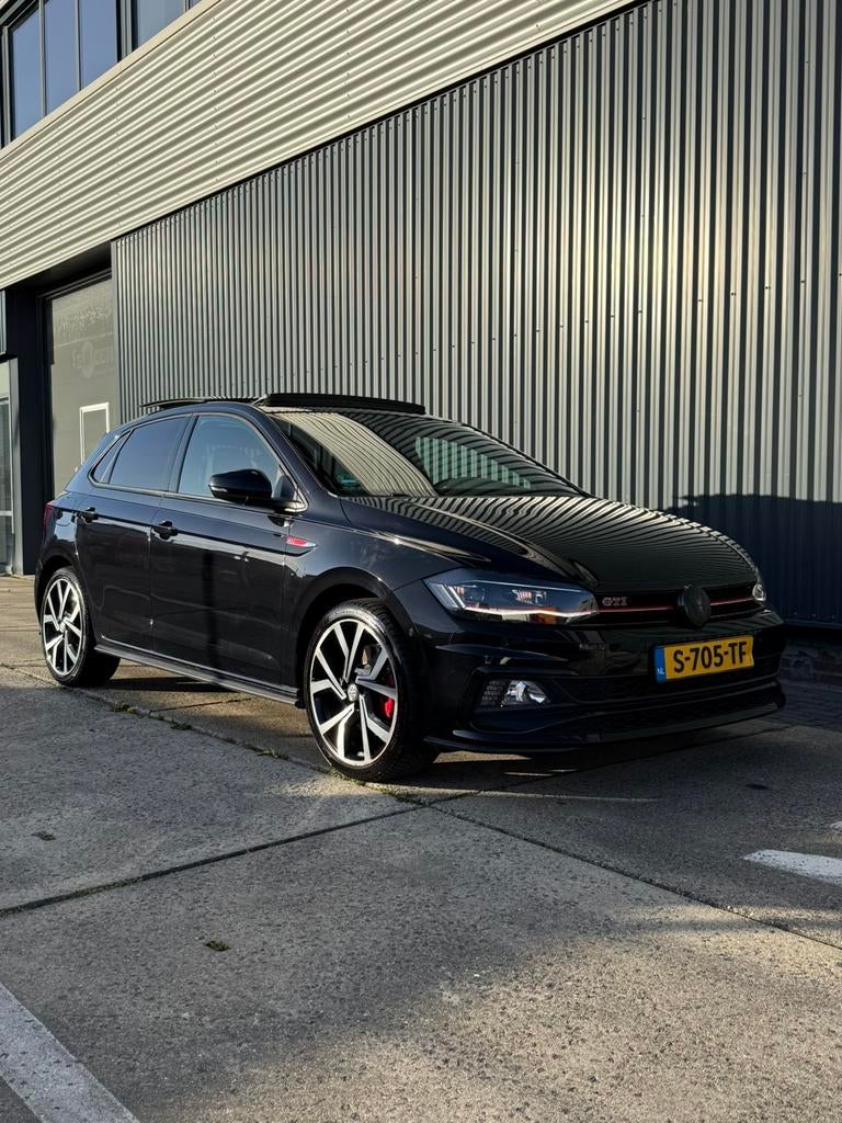 Vw polo. 2.0 tfsi. GTI. Bom voll optie, Auto's, Automatische klimaatregeling, Zwart, Zwart, Bedrijf