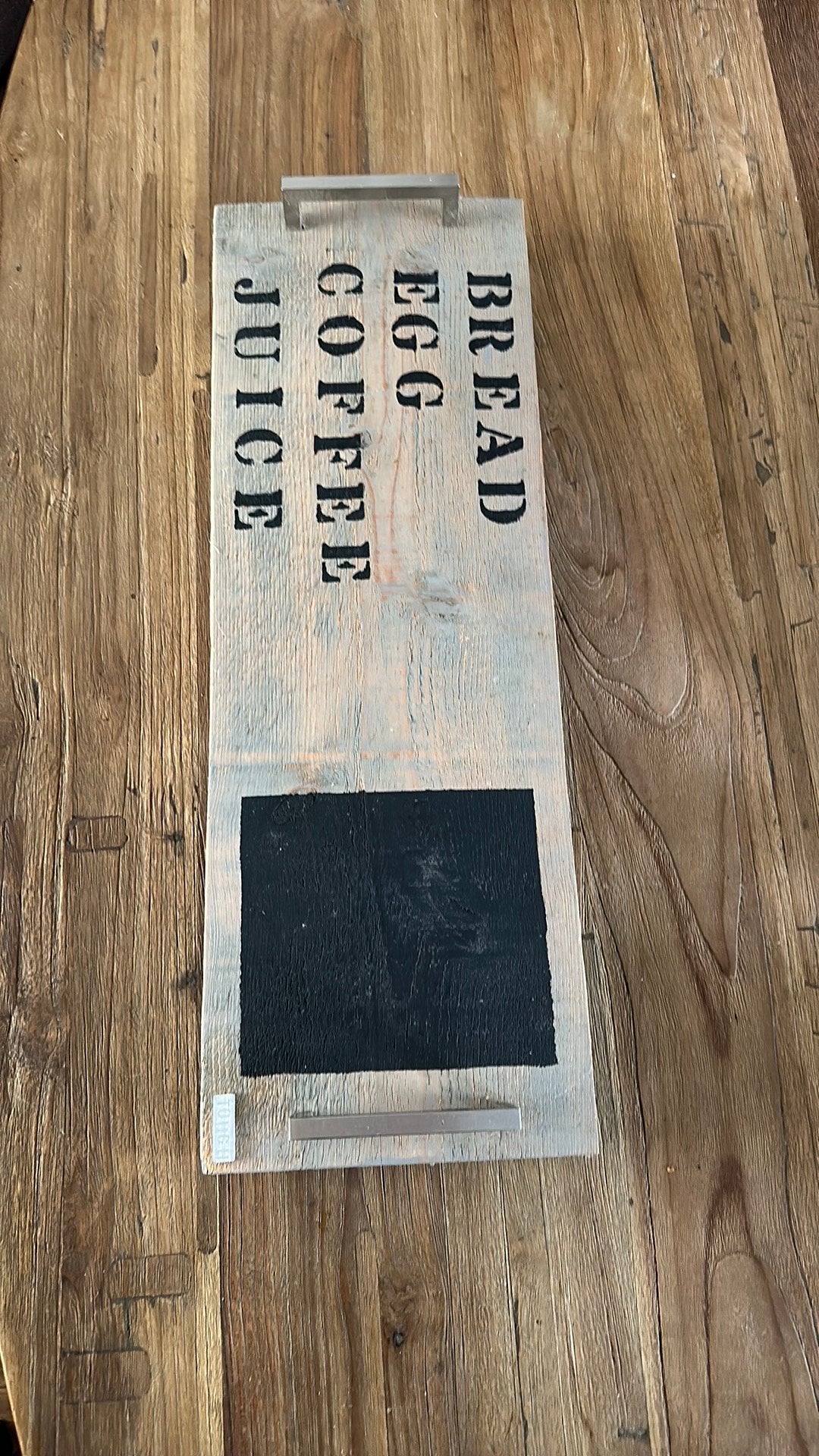 Dienblad (steiger hout), Ophalen, Zo goed als nieuw, Hout