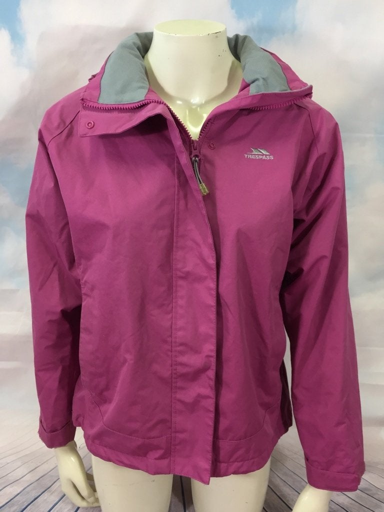 Tresspass roze jas anorak zeiljas maat S (4B46), Tweedehands verkoop, Tweedehands verkoop, Ophalen of Verzenden, Roze